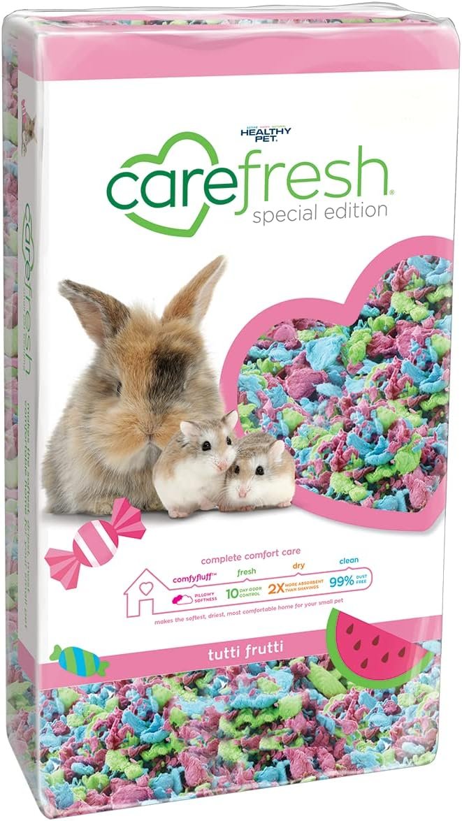 Dust-Free Natural Paper Small Pet Bedding with Odor Control